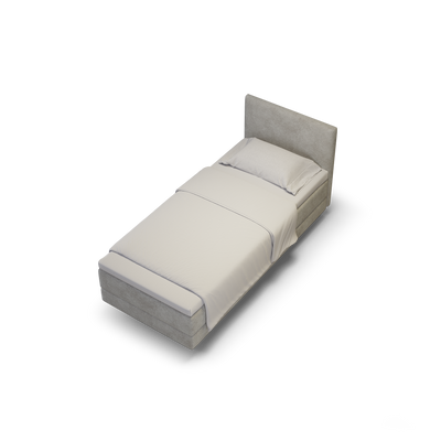 enjoy. neo | Boxspringbett classic grau