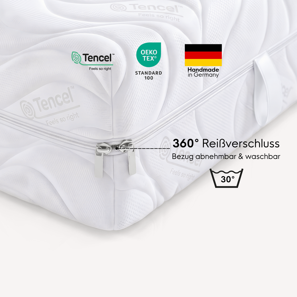 enjoy neo Matratze mit Tencel-Bezug