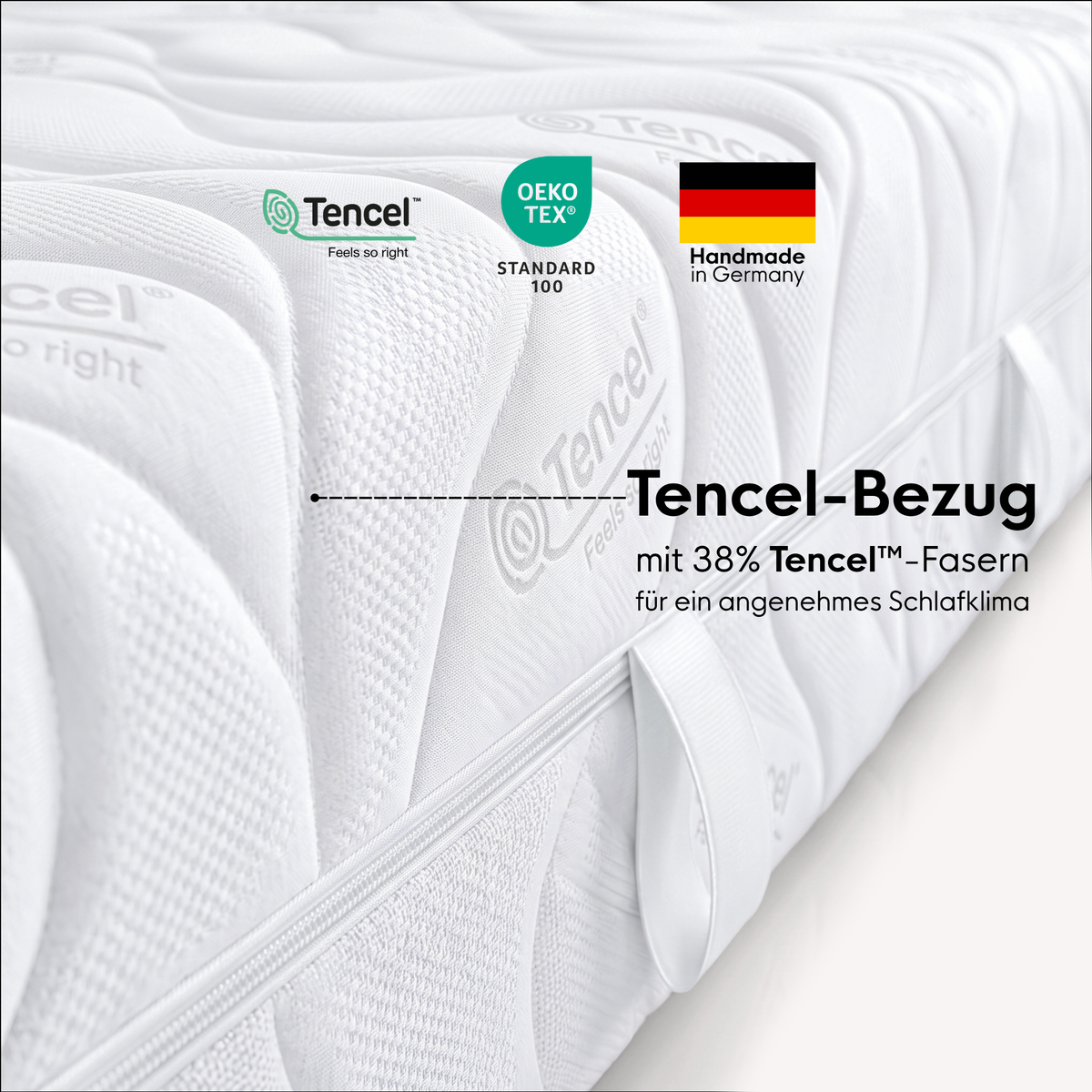 enjoy neo Matratze mit Tencel-Bezug