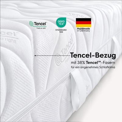 enjoy neo Matratze mit Tencel-Bezug