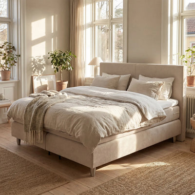 Boxspringbett 180 × 200 cm – Stockholm