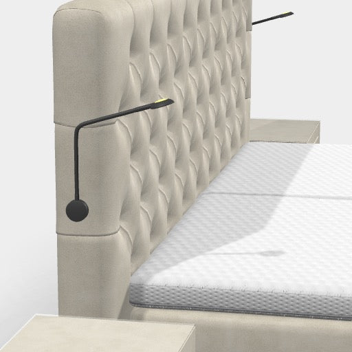 3D Custom Boxspringbett