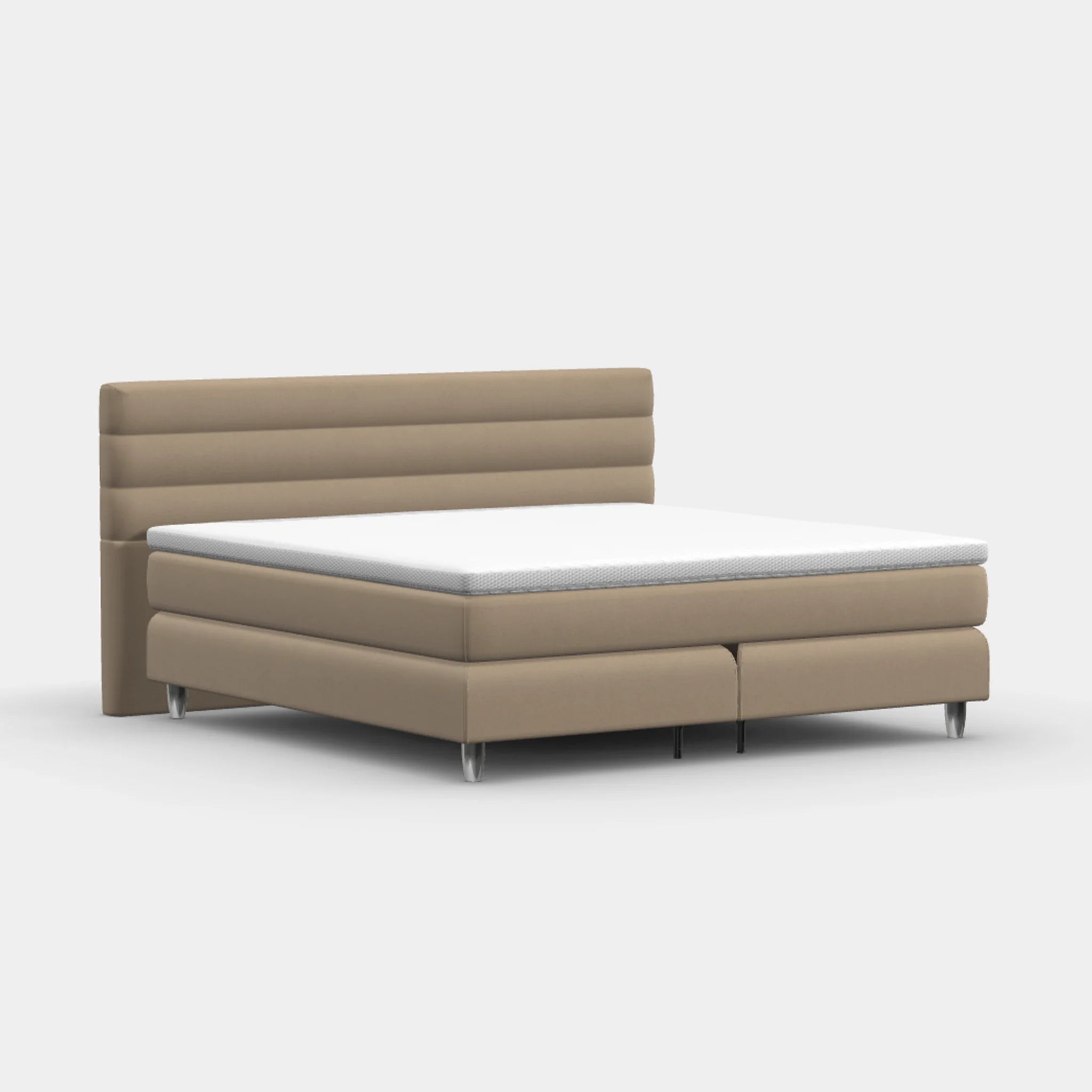 Boxspringbett 200 × 200 cm – Kent