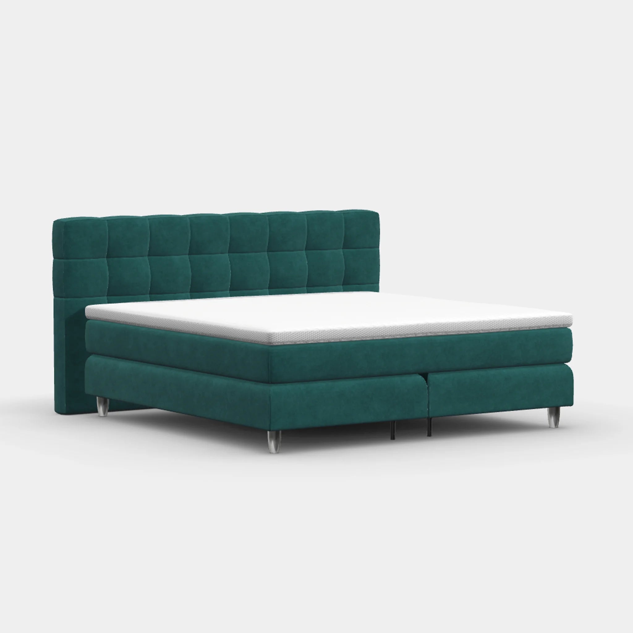 Boxspringbett 200 × 200 cm – Lissabon