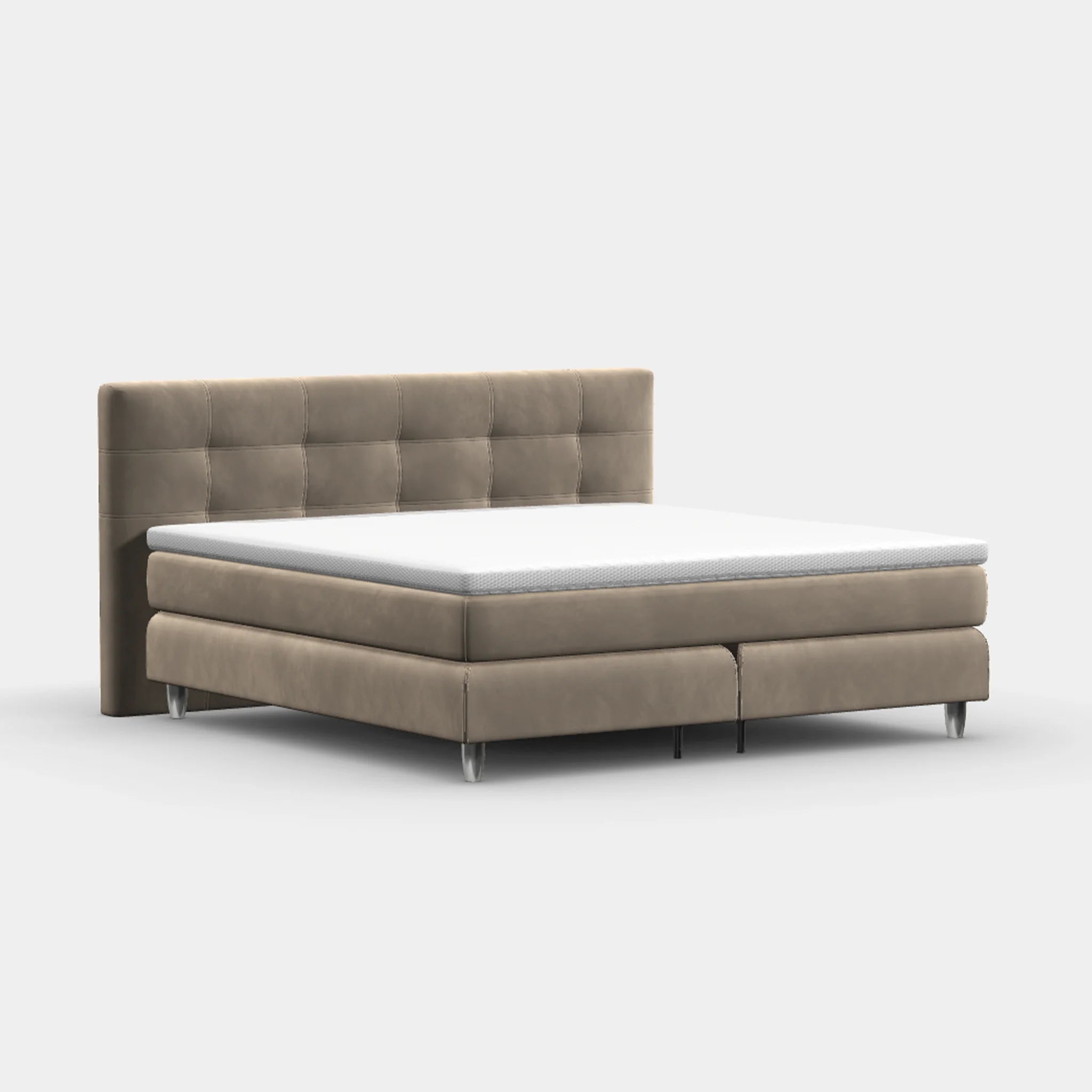Boxspringbett 200 × 200 cm – London