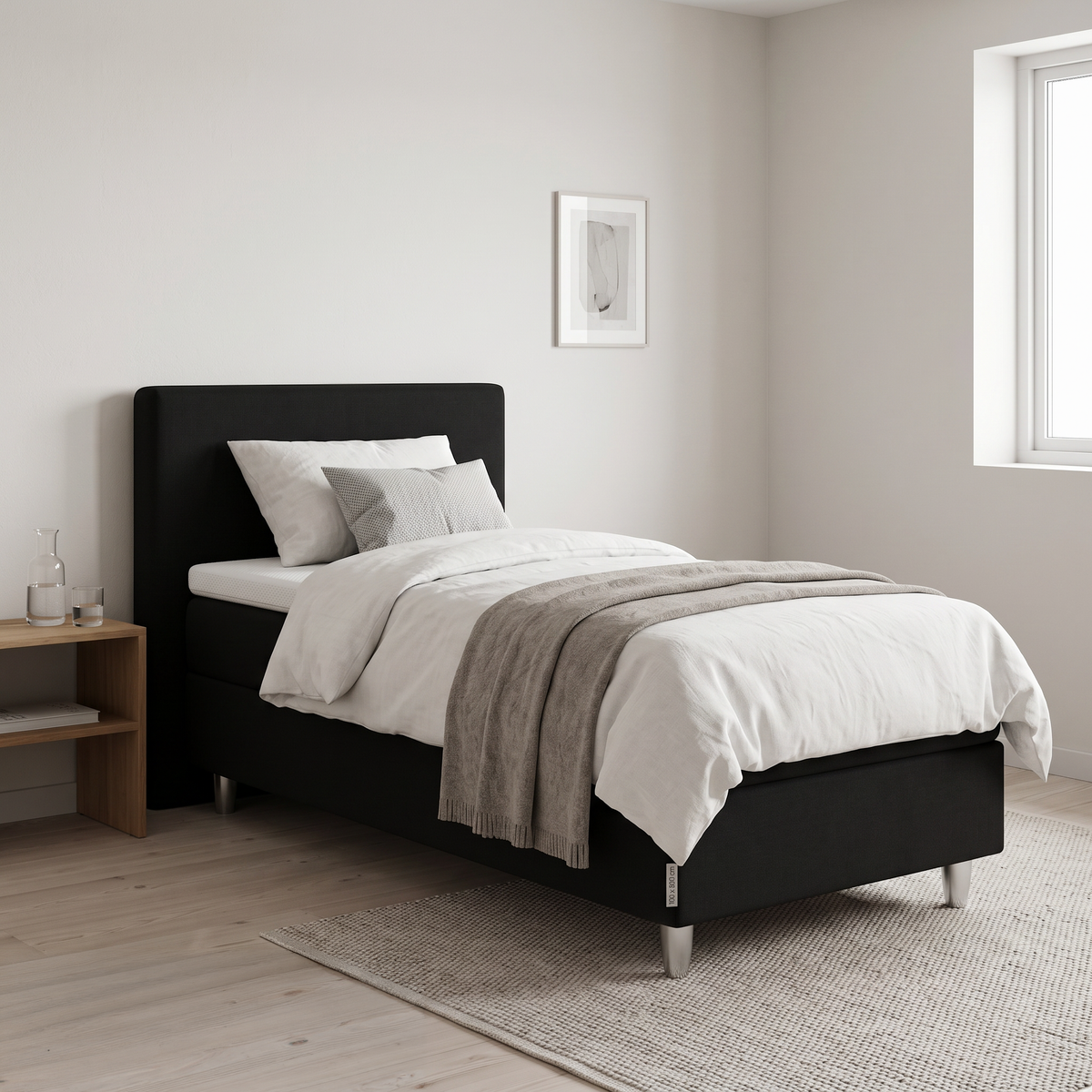 Boxspringbett 100 × 200 cm – Boston