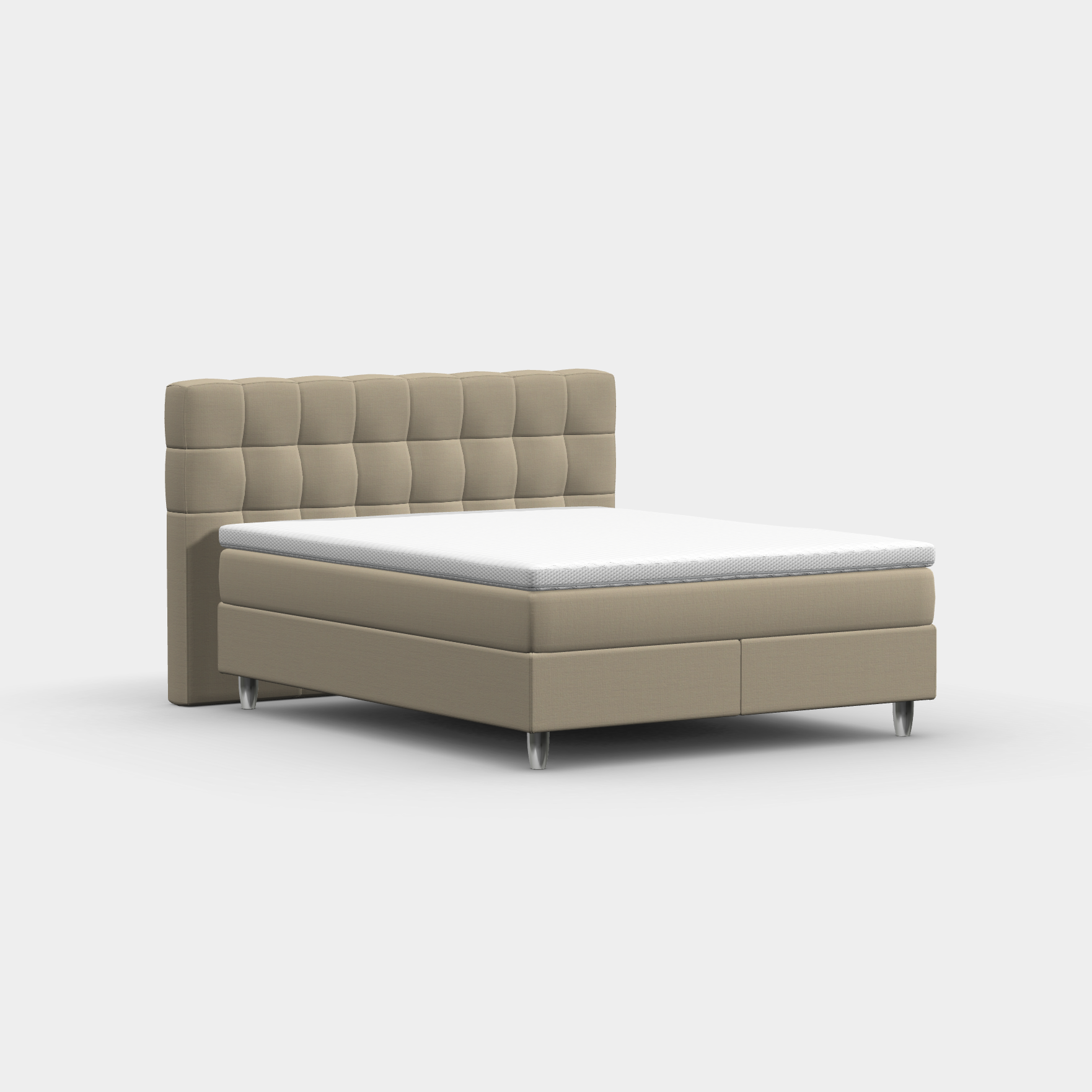 Boxspringbett 160 × 200 cm – Lissabon