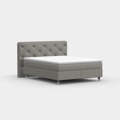Boxspringbett 160 × 200 cm – York Button