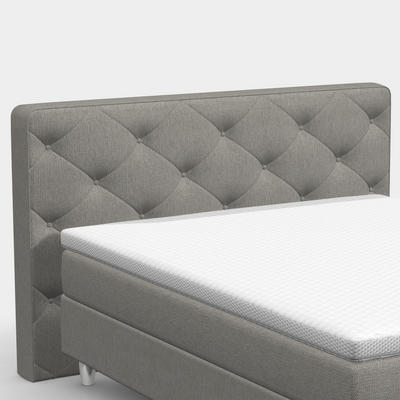 Boxspringbett 160 × 200 cm – York Button