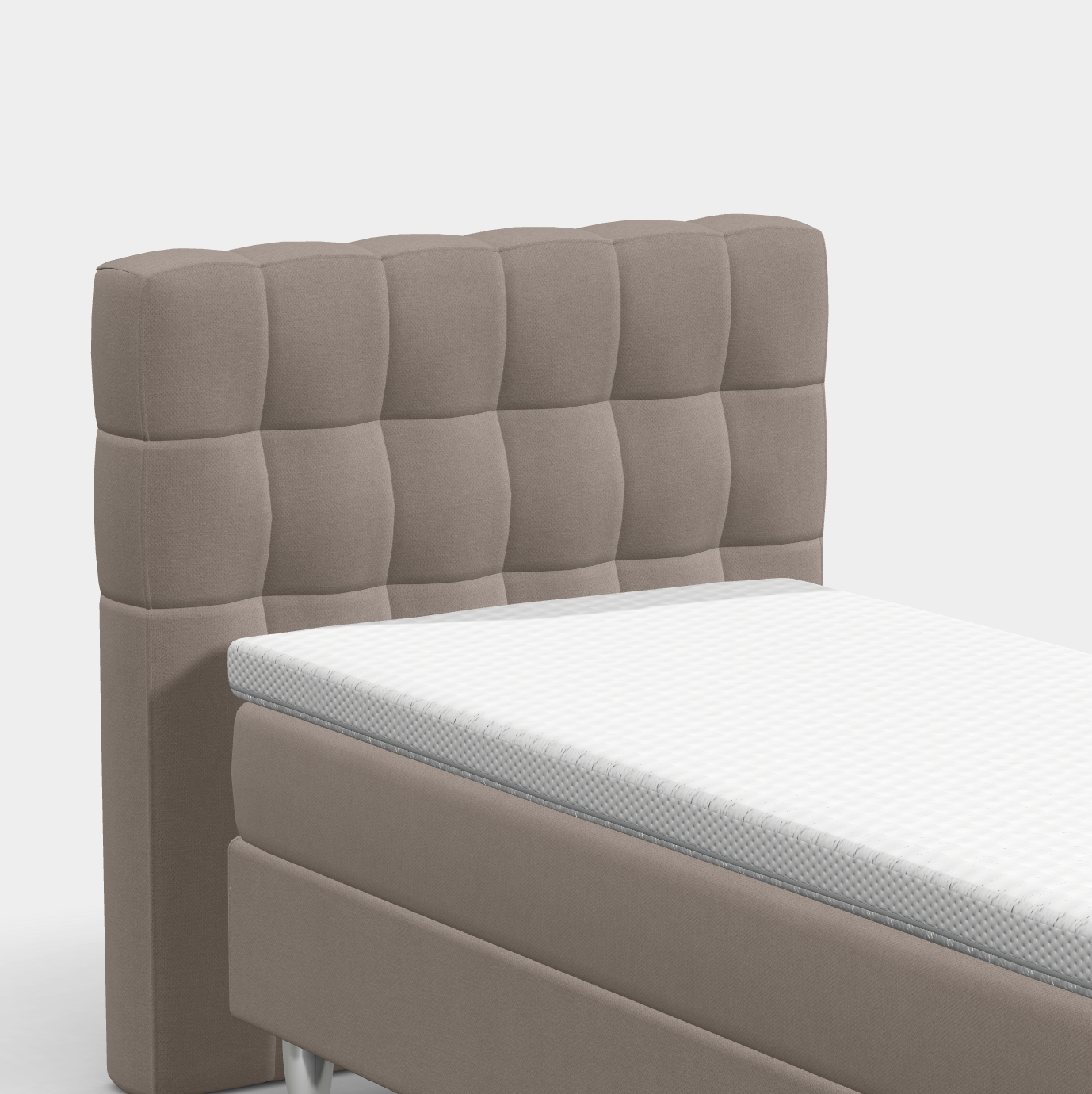 Boxspringbett 90 × 200 cm – Lissabon