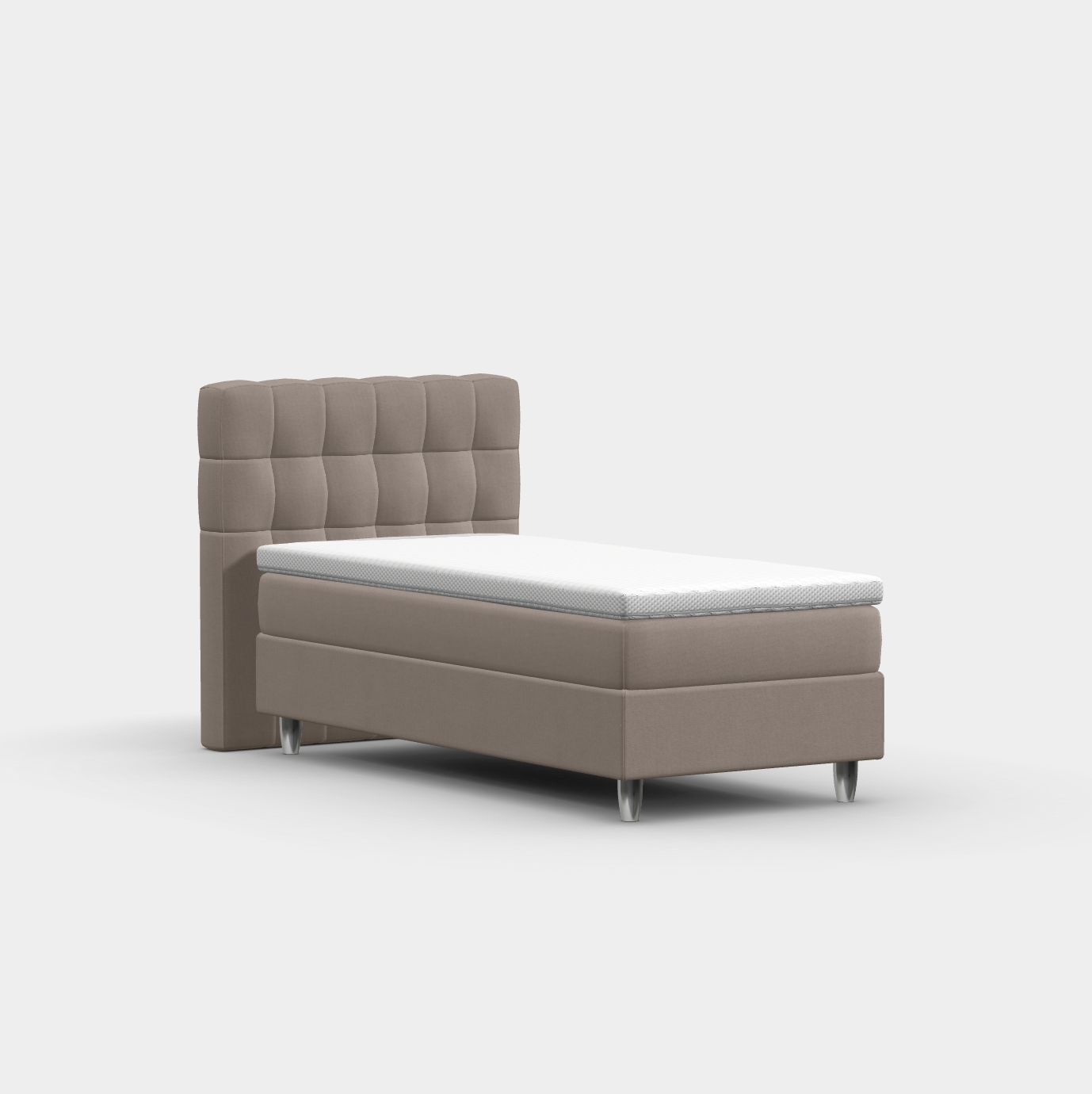 Boxspringbett 90 × 200 cm – Lissabon