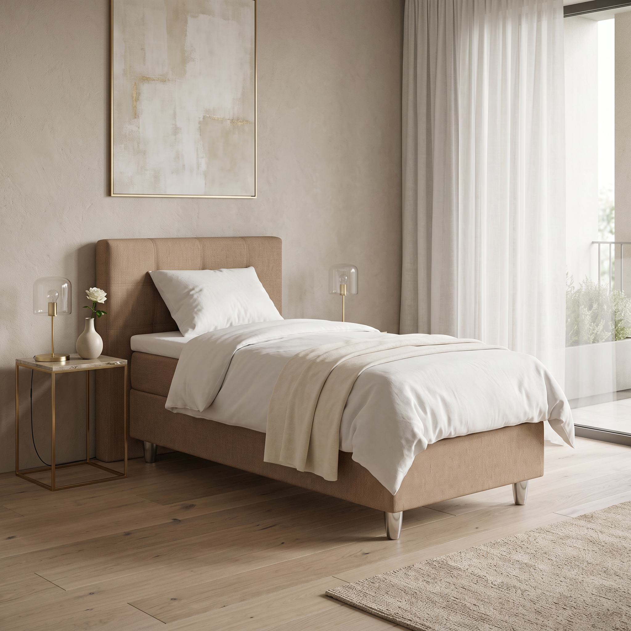 Boxspringbett 90 × 200 cm – London