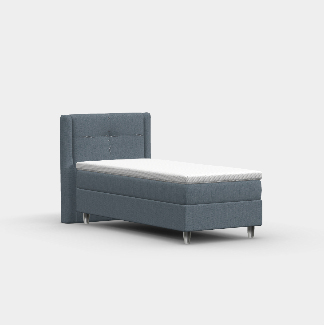 Boxspringbett 90 × 200 cm – Palermo