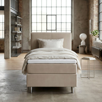 Boxspringbett 90 × 200 cm – Stockholm