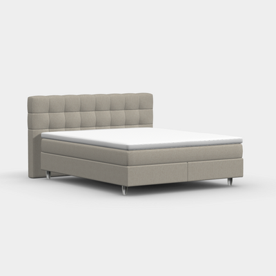 Boxspringbett in Überlänge 180 × 220 cm – Lissabon