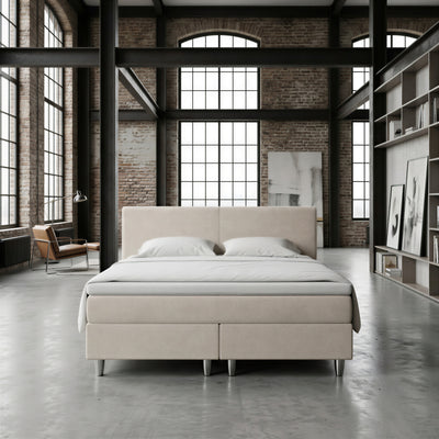 Boxspringbett 180 × 200 cm – Stockholm